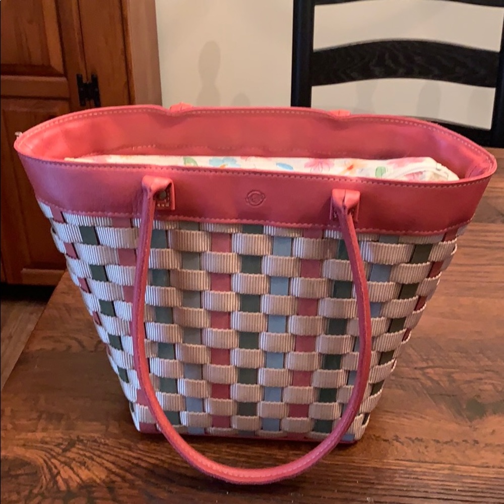 Longaberger Woven To Go Tote